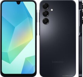 Samsung Galaxy A16 4G 128GB Black vista frontale
